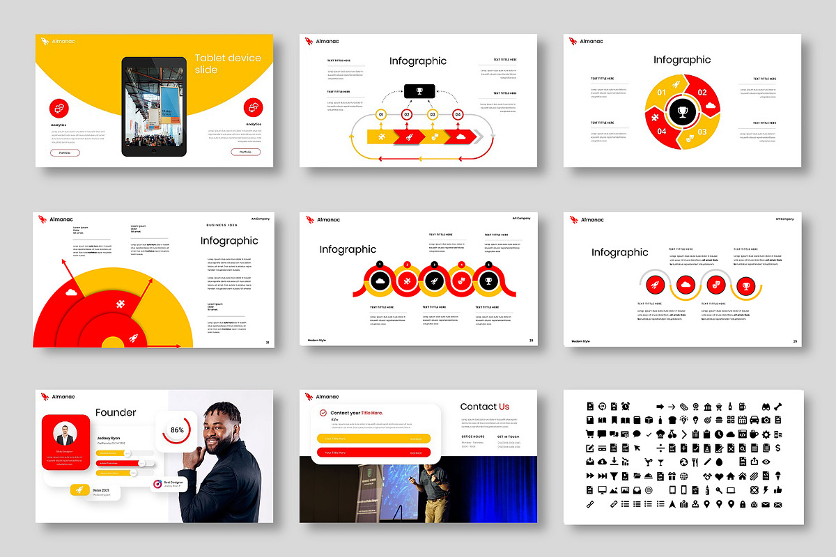 Almanac – Business Keynote Template, a Presentation Template by Dens Creative Studio (Photo 5 of 6)