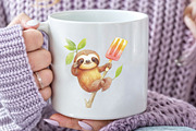 Kawaii Summer Animal & Ice Cream, an Illustration by Craft Nest (Thumbnail 5 of 6)