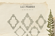 Dark Academia Frame & Ornament Kit, an Object Graphic by KetteCreate (Thumbnail 7 of 21)