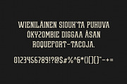 Redsniper Vintage Font, a Font by Locomotype (Thumbnail 9 of 10)