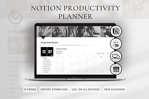 Notion Productivity Planner