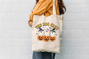 Halloween Boo Crew Ghost Pumpkin, a Seasonal Illustration by CrexoraLab (Thumbnail 4 of 4)
