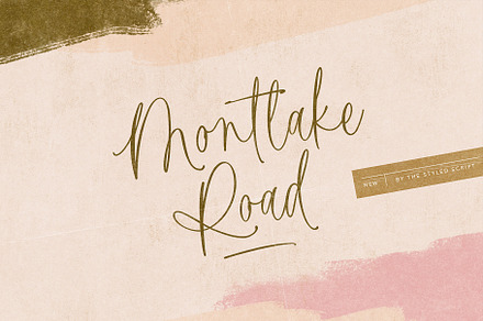 Montlake Road Script Font