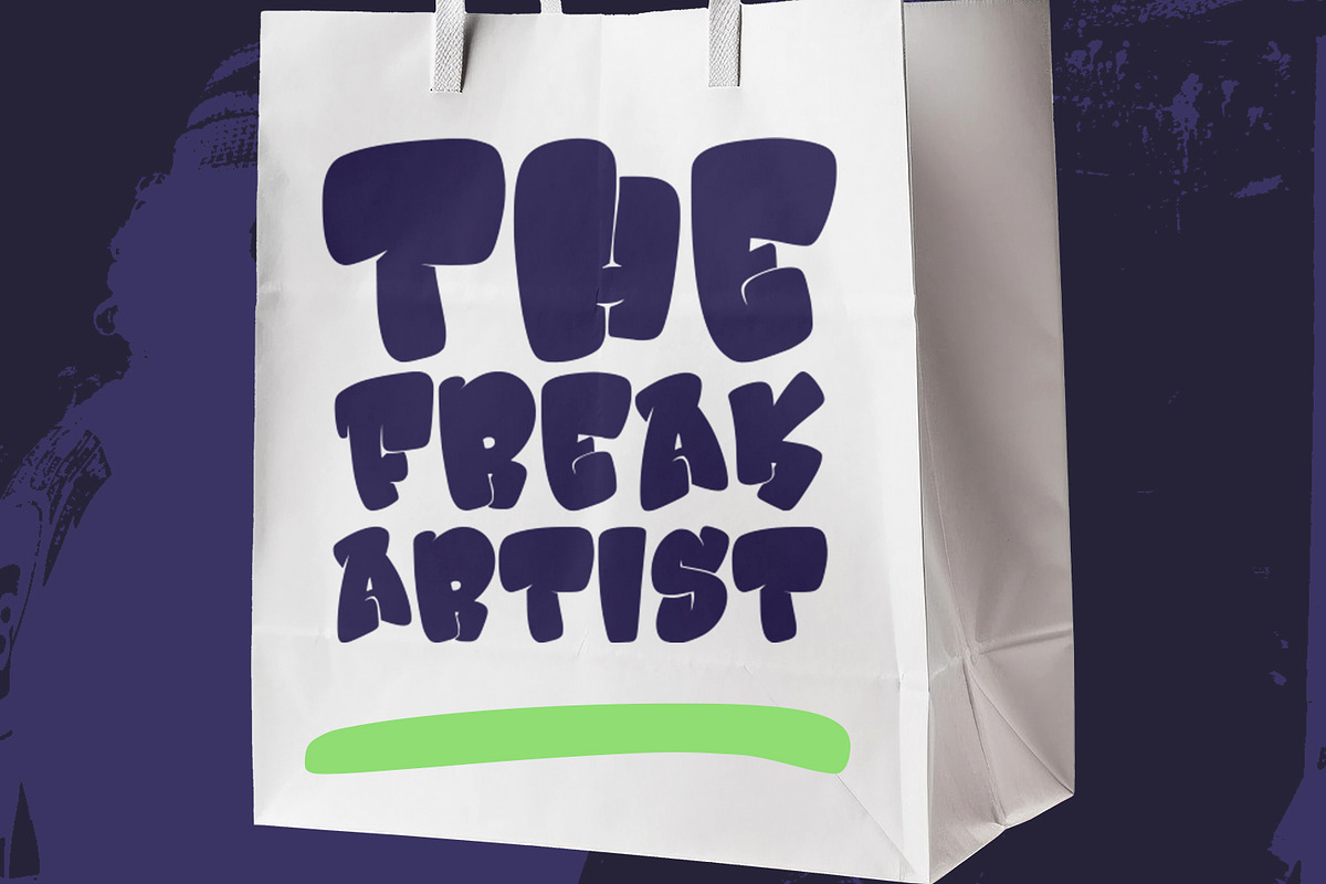 Alorezt Cool Graffiti Display Font, a Handwritten Font by Maulana Creative (Photo 3 of 7)