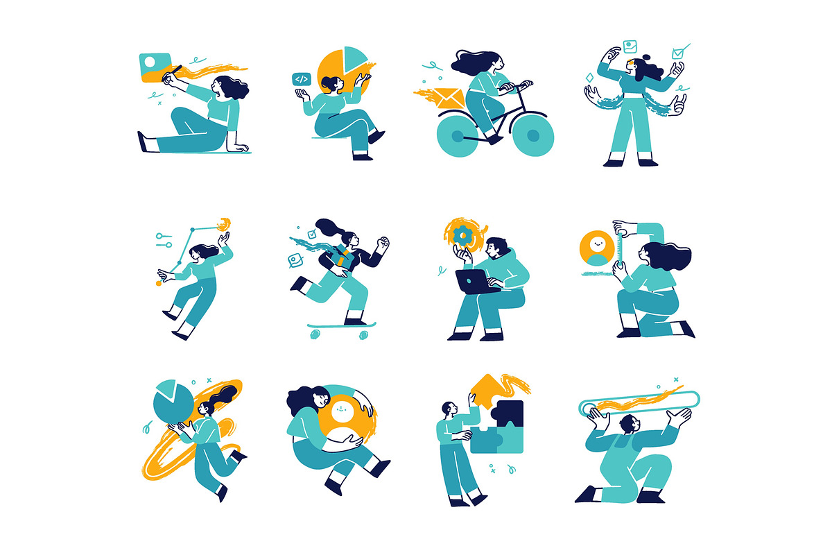 Business Concept illustrations, a Work Illustration by StonePic (Photo 3 of 3)