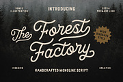 The Forest Factory + Bonus !, a Script Font by IronbirdCreative (Thumbnail 1 of 11)
