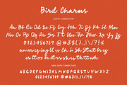 Bird Charms Handwritten Font Duo, a Handwritten Font by Calamar Studio (Thumbnail 13 of 16)