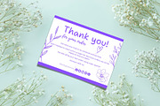 Thank you card template canva, a Card Template by DesignArts (Thumbnail 4 of 4)