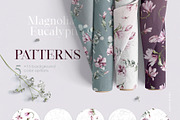 Magnolia & Eucalyptus. Watercolor, an Object Illustration by Colden Blue (Thumbnail 6 of 15)