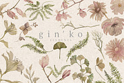 GIN'KO Textured Watercolor Graphics, an Object Graphic by studioequinox (Thumbnail 5 of 9)