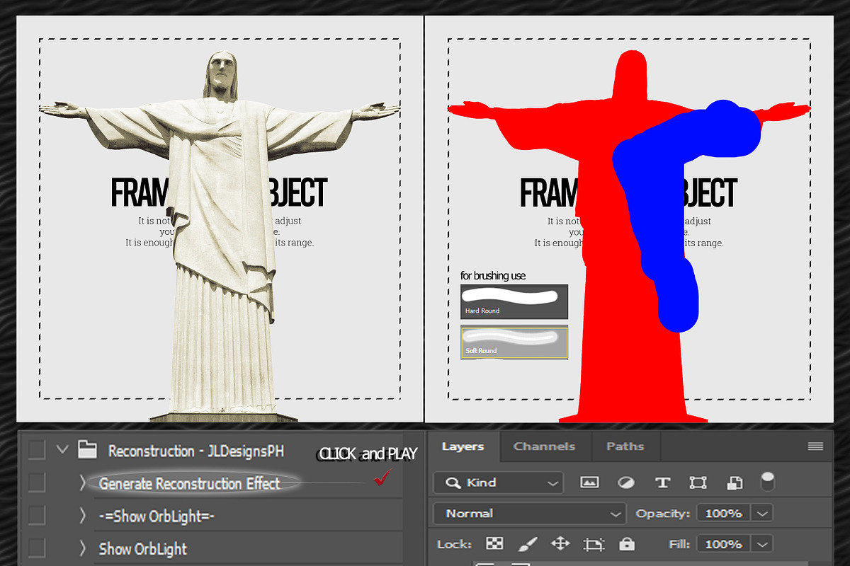 Reconstruction Photoshop Action, an Action Add-On by JLDesignsPH (Photo 3 of 8)