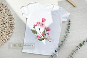 SPRING CHERRY BLOSSOM SET, a Decorative Illustration by YULIYA MART DESIGN (Thumbnail 10 of 10)