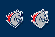 Mustang head logotype, a Branding & Logo Template by Mister Chek (Thumbnail 3 of 3)