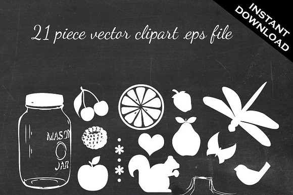 Vector Clip Art 21 Piece preview 2