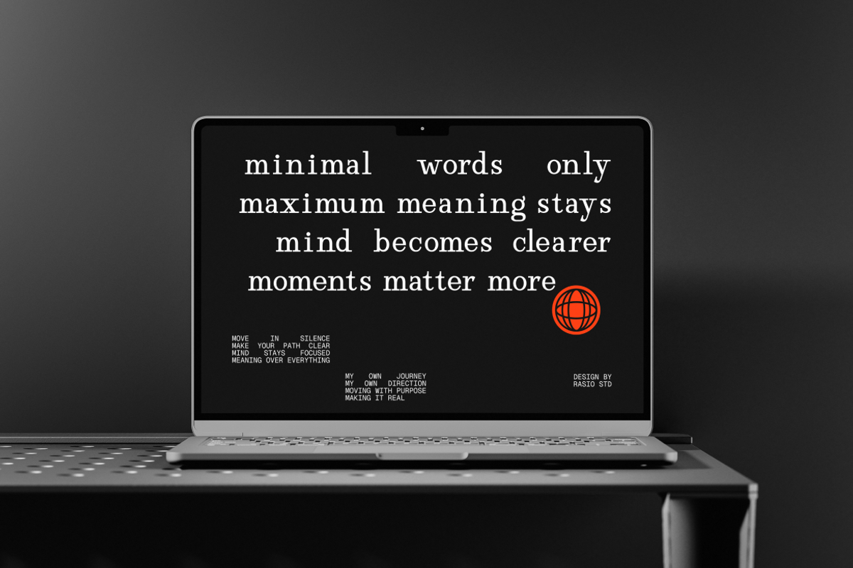 Rigidon Mono Serif Monospace Font, a Serif Font by Rasio Studio (Photo 9 of 9)
