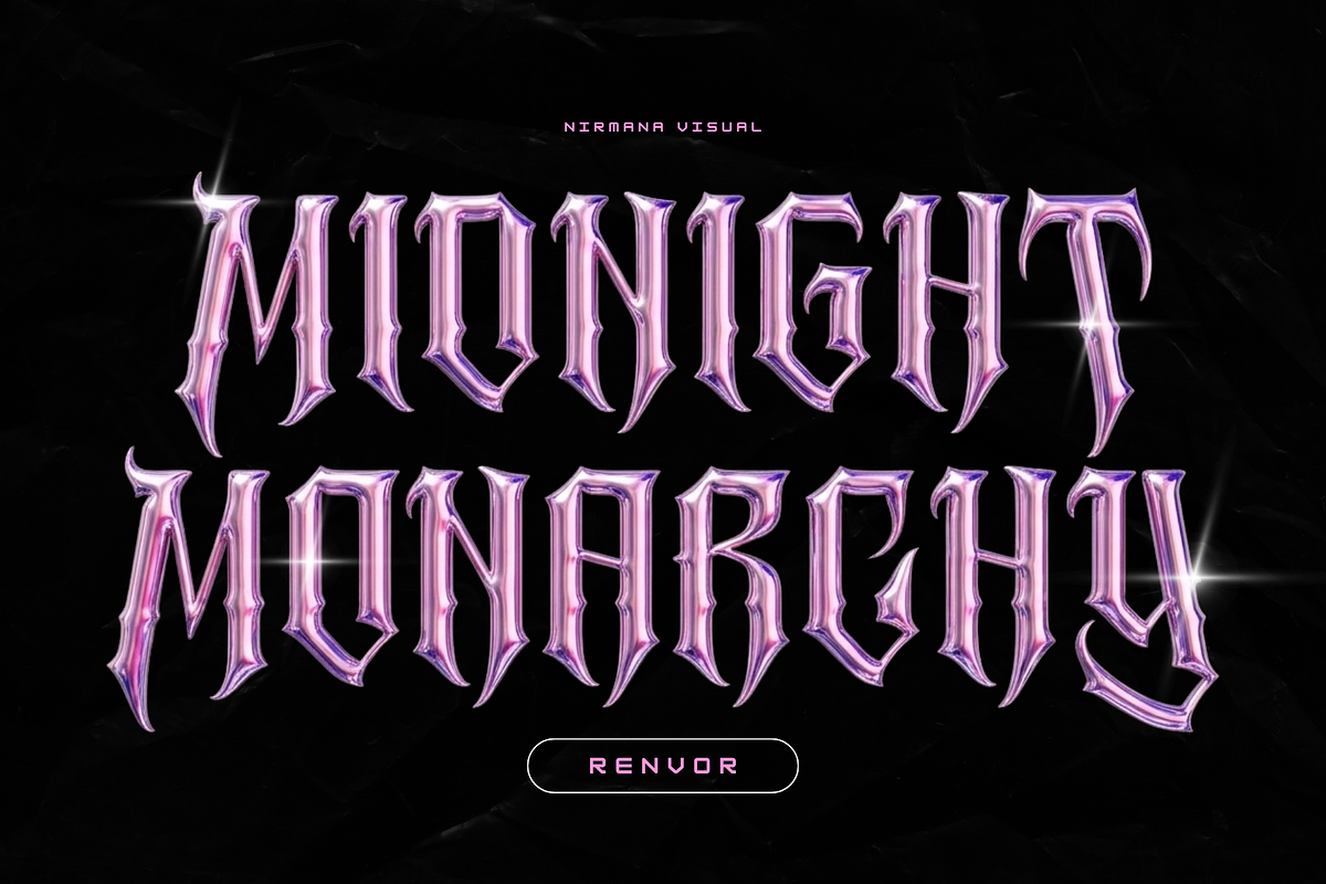 Renvor - Blackletter Font, a Blackletter Font by Nirmana Visual (Photo 5 of 7)