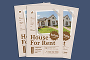 Minimalist House for Rent Flyer, a Flyer Template by Gumico Studio. (Thumbnail 3 of 3)