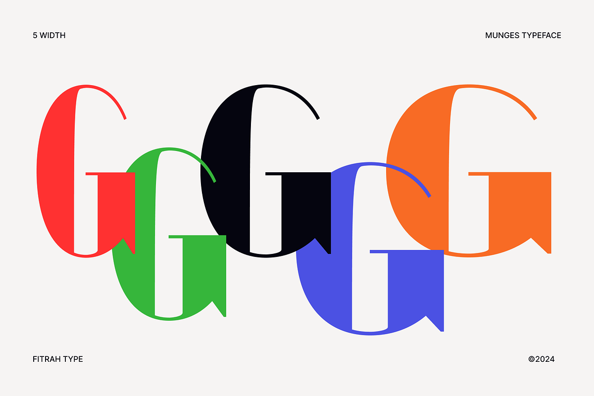Munges Complete Family, a Sans Serif Font by Fitrah Type (Photo 10 of 14)