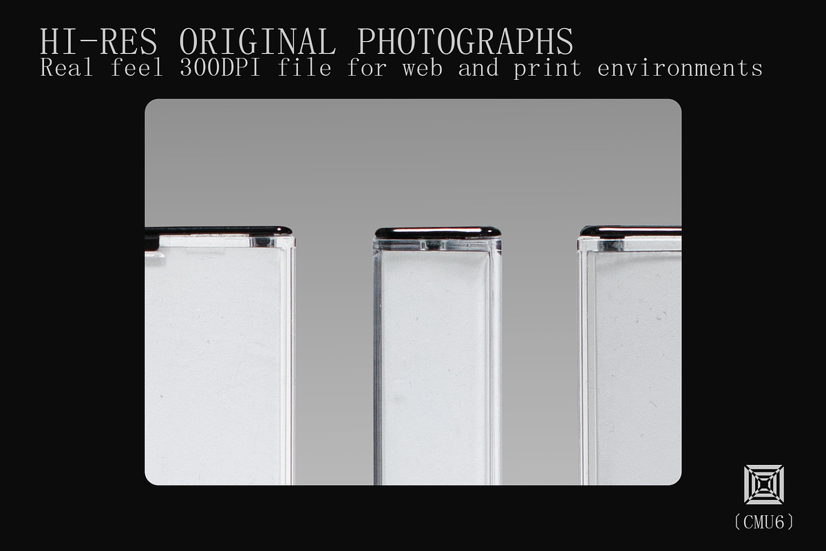 Black Case Cassette Mockup, a Packaging Mockup by Glue Lab (Photo 5 of 6)