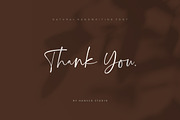 Cathelia Handwriting Font, a Handwritten Font by Burhan Afif (Thumbnail 10 of 10)