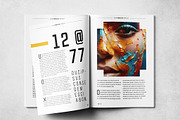 Magazine Print Layout, a Magazine Template by Grkic Creative (Thumbnail 6 of 13)