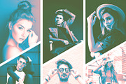 Collage Photo Frame Design Bundle, a Print Template by MRI STUDIO (Thumbnail 40 of 42)