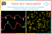 Procreate Firework Brushes, a Brushes & More by Cozy Brushery (Thumbnail 4 of 8)