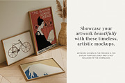 Gallery Wall Frame Set Mockup, a Mockup by Paper Flowers Studio (Thumbnail 4 of 5)