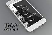 iPhone 8 Design Mockup, an iPhone Mockup by illustrated (Thumbnail 2 of 6)