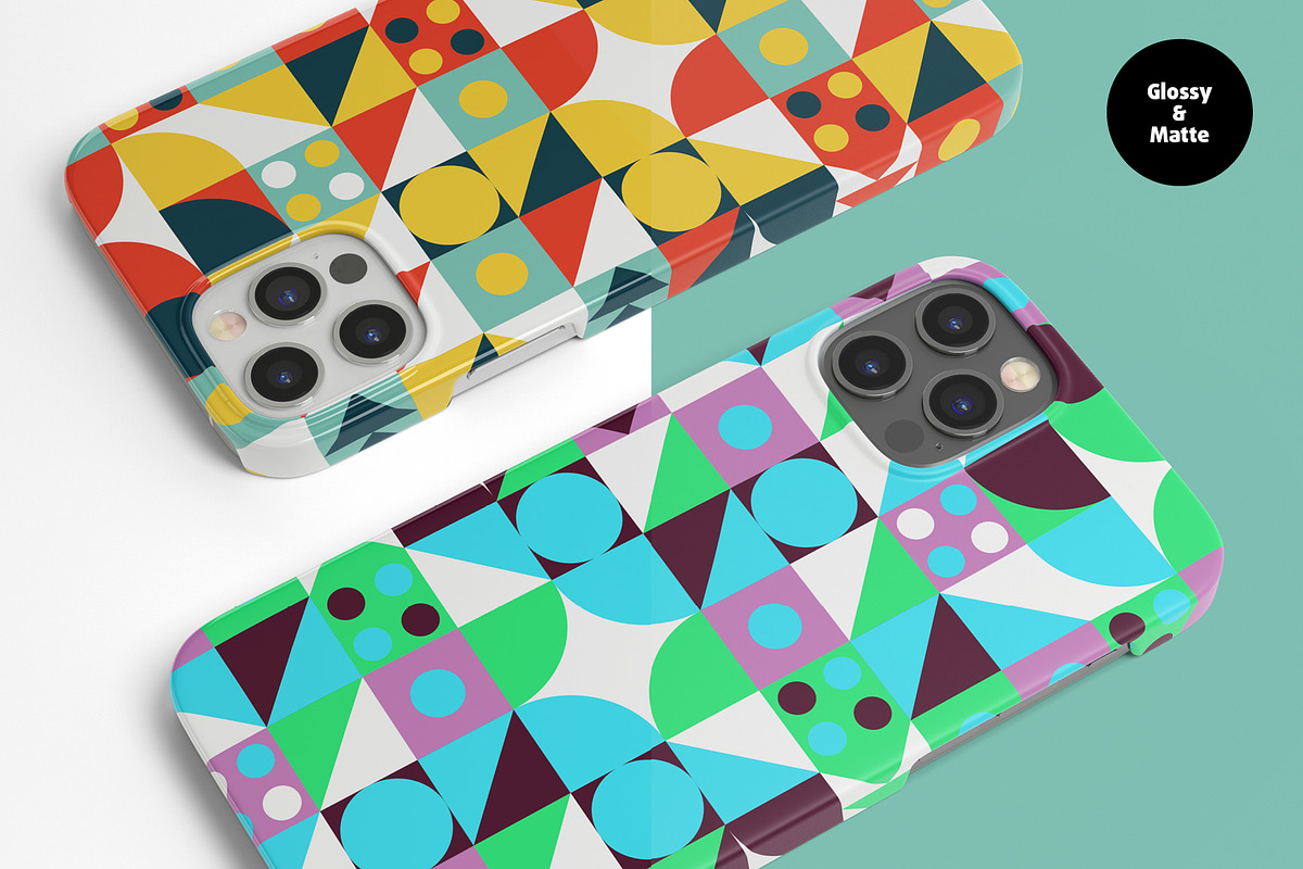 Phone 12 Pro Snap II Case Mock-up, an iPhone Mockup by Colatudo Store (Photo 8 of 8)