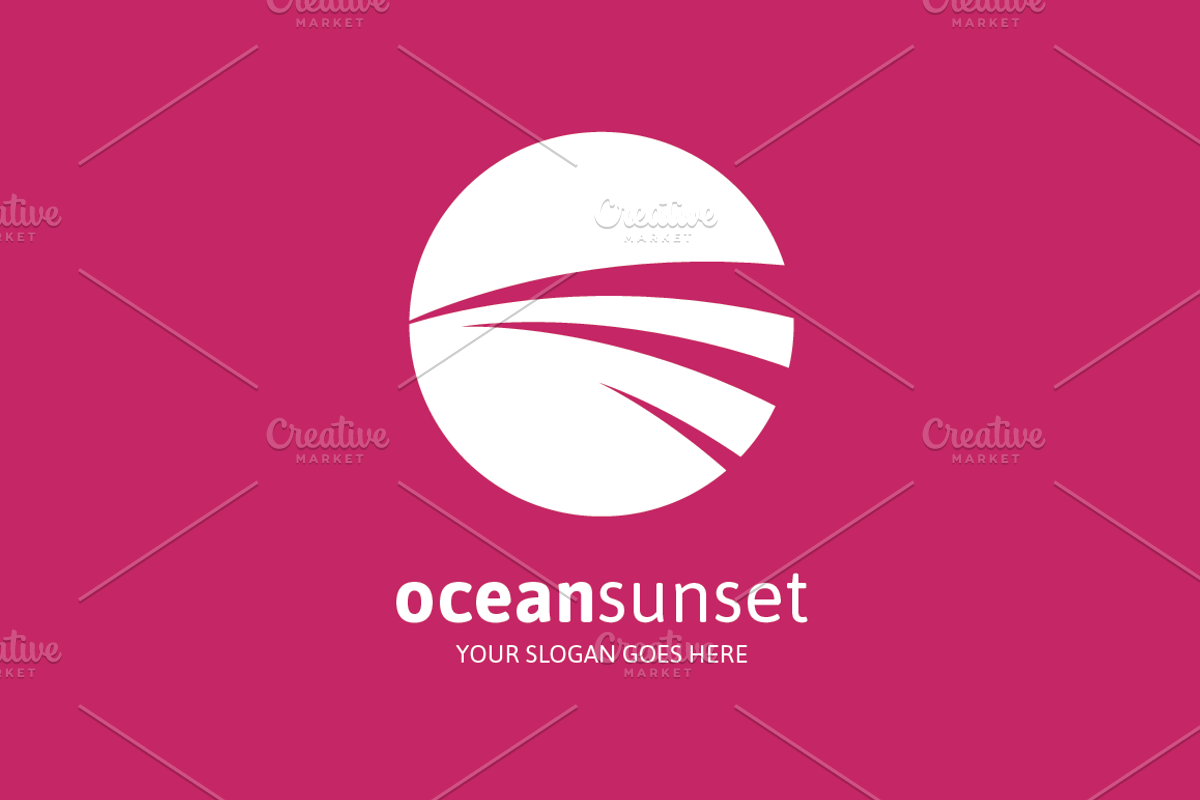 Ocean Sunset Logo, a Branding & Logo Template by MLJ studios (Photo 3 of 3)