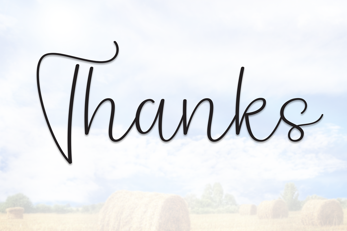 Bright Sunday | Script Font, a Handwritten Font by Scratchones (Photo 9 of 9)
