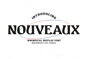 Nouveaux Font Family