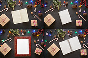 Candy Cane Lane Mockup Photo Bundle, a Print Template by Kudzu Camera (Thumbnail 5 of 5)