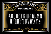 GOLDENRISK FONT, a Blackletter Font by senzana (Thumbnail 2 of 5)