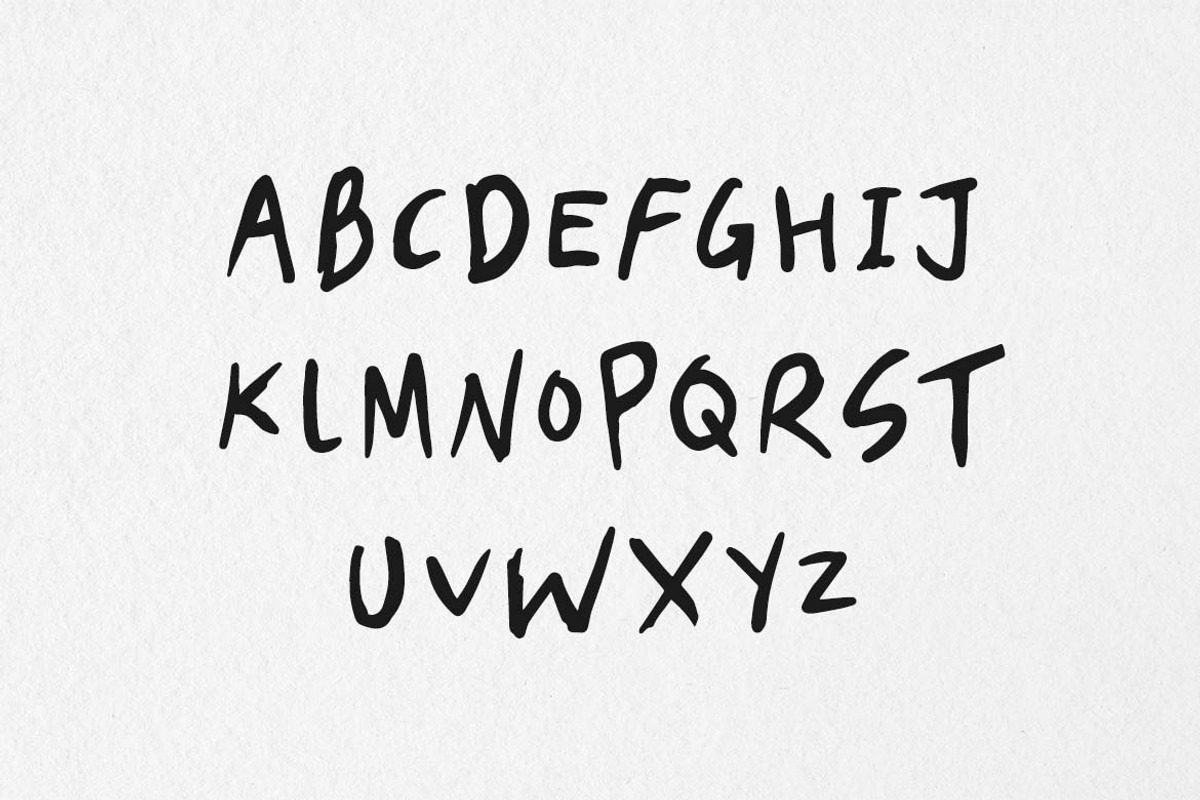 Madness Rogue Casual Handwritten, a Handwritten Font by UICreative (Photo 4 of 13)