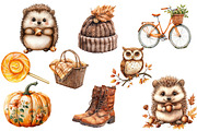 Autumn Aesthetic Elements Clipart, an Illustration by Designworld (Thumbnail 8 of 9)