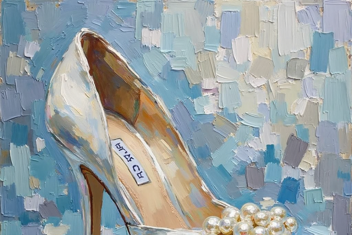 Bridal Wedding Bundle Oil Painting, an Illustration by PLUM&FIGS (Photo 7 of 25)