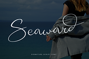 Seaward, a Script Font by Larin Type Co. (Thumbnail 1 of 6)
