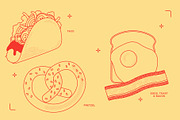 Fast Food Vector Illustration, a Food Illustration by GemPortella (Thumbnail 12 of 14)