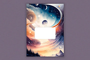 5 Galaxy GoodNotes Digital covers, a Templates & Theme by Illustrator Space (Thumbnail 6 of 7)