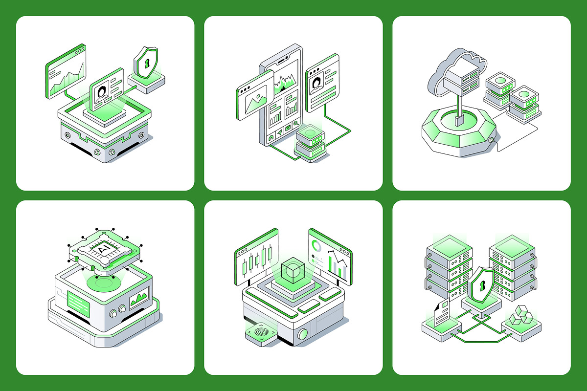 45 Animated Fintech Blockchain, a Technology Illustration by Brickclay (Photo 3 of 4)