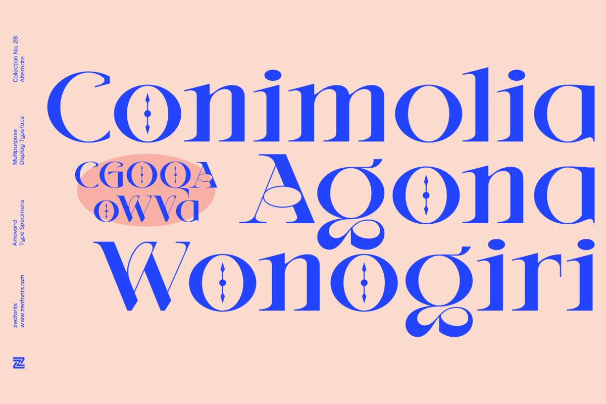 AMOVAND, a Serif Font by Bagerich Type Foundry (Photo 9 of 15)