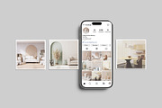 Instagram Post Mockup, a Social Media Template by Graphiculon (Thumbnail 5 of 11)