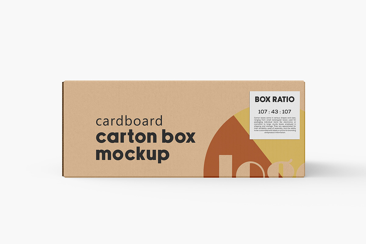 Cartoon Box Mockup, a Packaging Mockup by Ram Studio LLC (Photo 8 of 23)