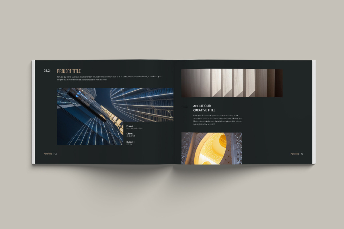 Architecture Portfolio Landscape, a Brochure Template by Pixelpick (Photo 7 of 11)