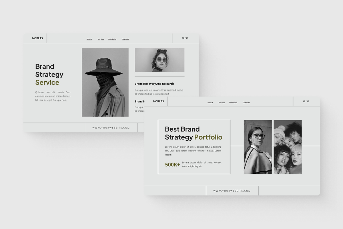 Noblas - Brand Strategy Keynote, a Presentation Template by SquidPixey (Photo 2 of 6)