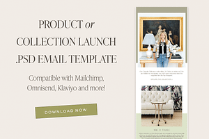 Product Launch Email Template