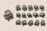 Isometric Ancient City Pack, an Object Graphic by Beatheart Creative Studio (Thumbnail 23 of 77)