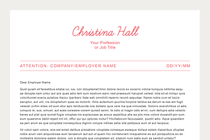 Creative Resume CV Template